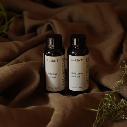 LeSent Japan - Cedarwood Travel Body Care Set