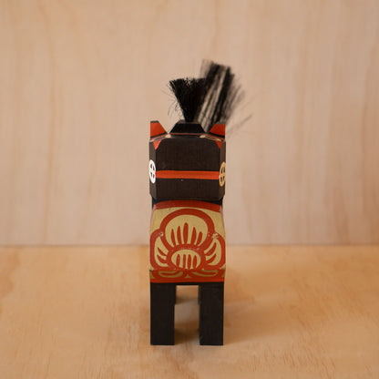 Vintage Japanese Folk Toy Horse - Miharu Goma - Large