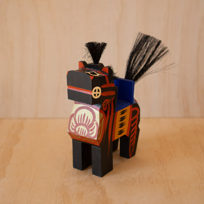 Vintage Japanese Folk Toy Horse - Miharu Goma - Large