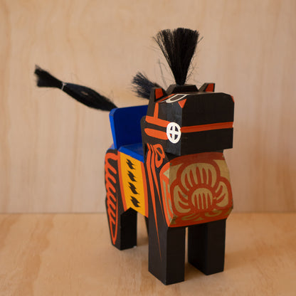 Vintage Japanese Folk Toy Horse - Miharu Goma - Extra Large