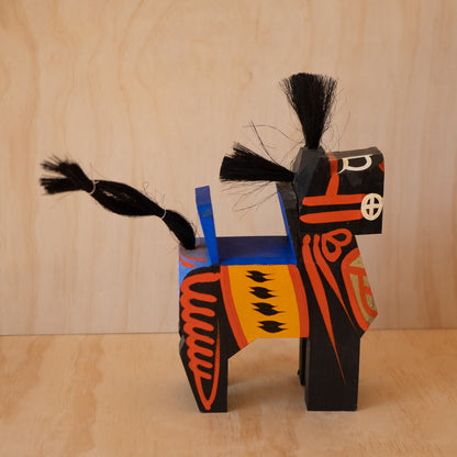 Vintage Japanese Folk Toy Horse - Miharu Goma - Extra Large