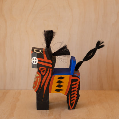 Vintage Japanese Folk Toy Horse - Miharu Goma - Extra Large