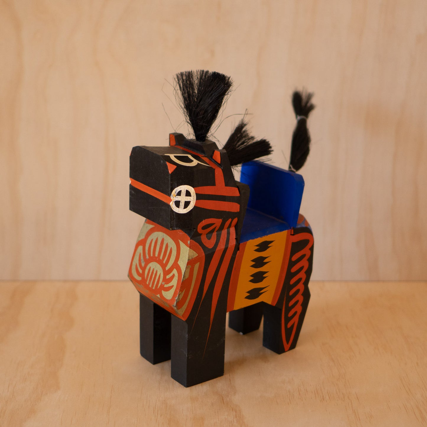 Vintage Japanese Folk Toy Horse - Miharu Goma - Extra Large