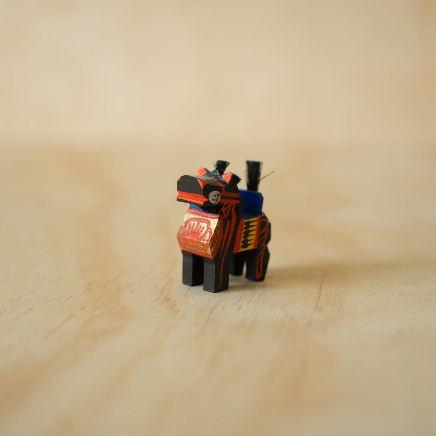 Vintage Japanese miniature Set of Miharu Goma Folk Horses