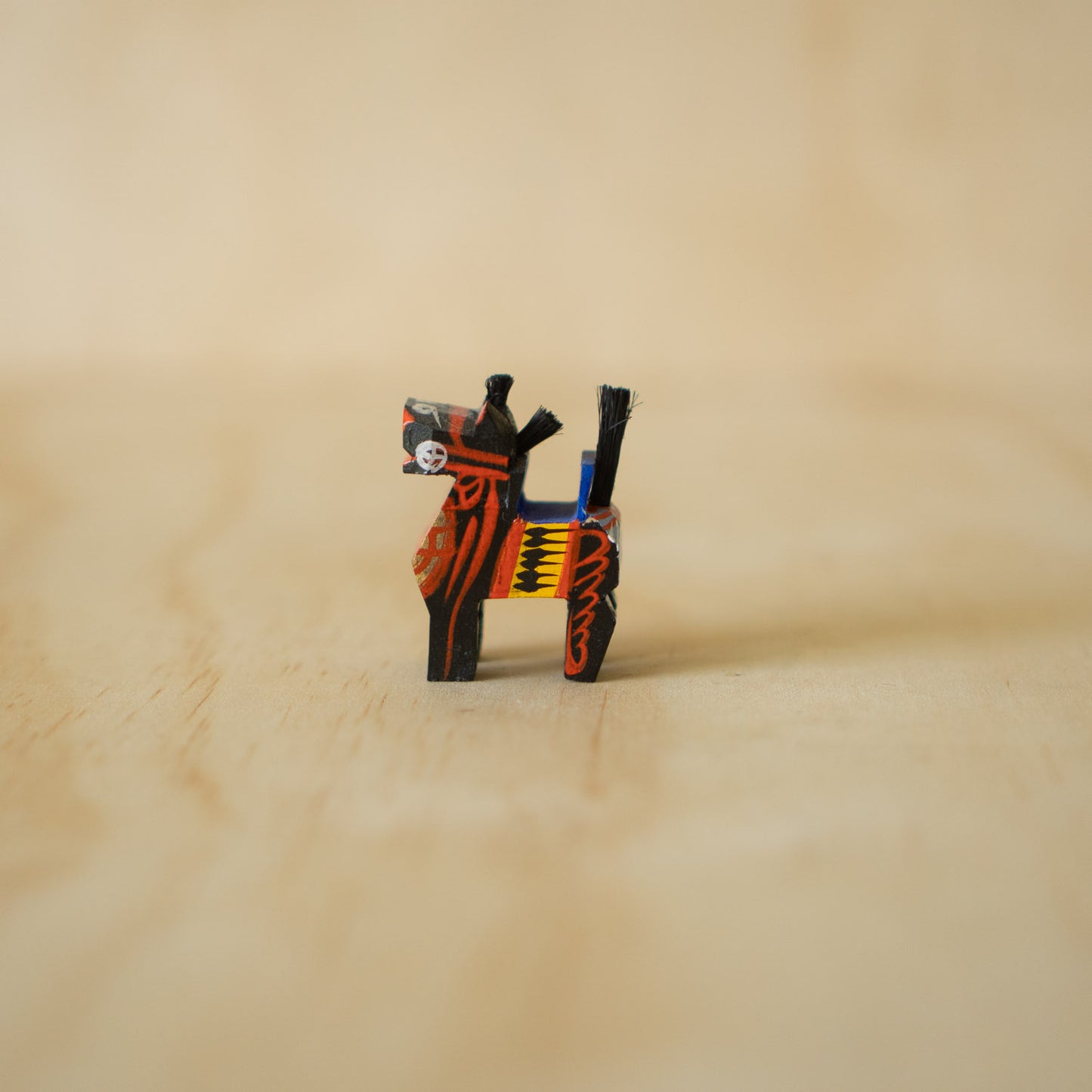 Vintage Japanese miniature Set of Miharu Goma Folk Horses