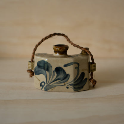 Vintage Japanese Showa Era Sueyoshi Okinawan Tokkuri Sake Bottle