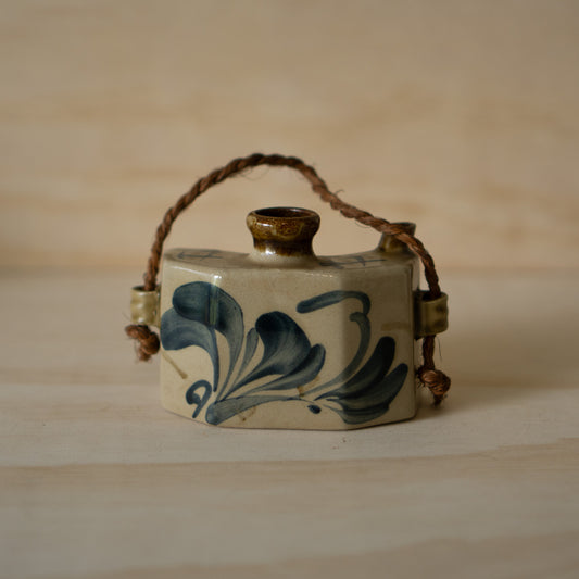 Vintage Japanese Showa Era Sueyoshi Okinawan Tokkuri Sake Bottle