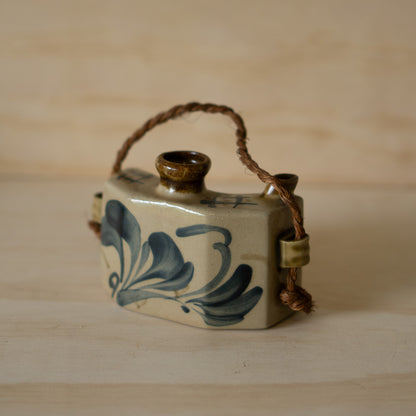 Vintage Japanese Showa Era Sueyoshi Okinawan Tokkuri Sake Bottle