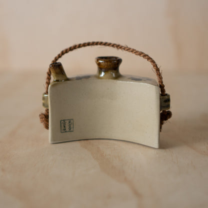 Vintage Japanese Showa Era Sueyoshi Okinawan Tokkuri Sake Bottle