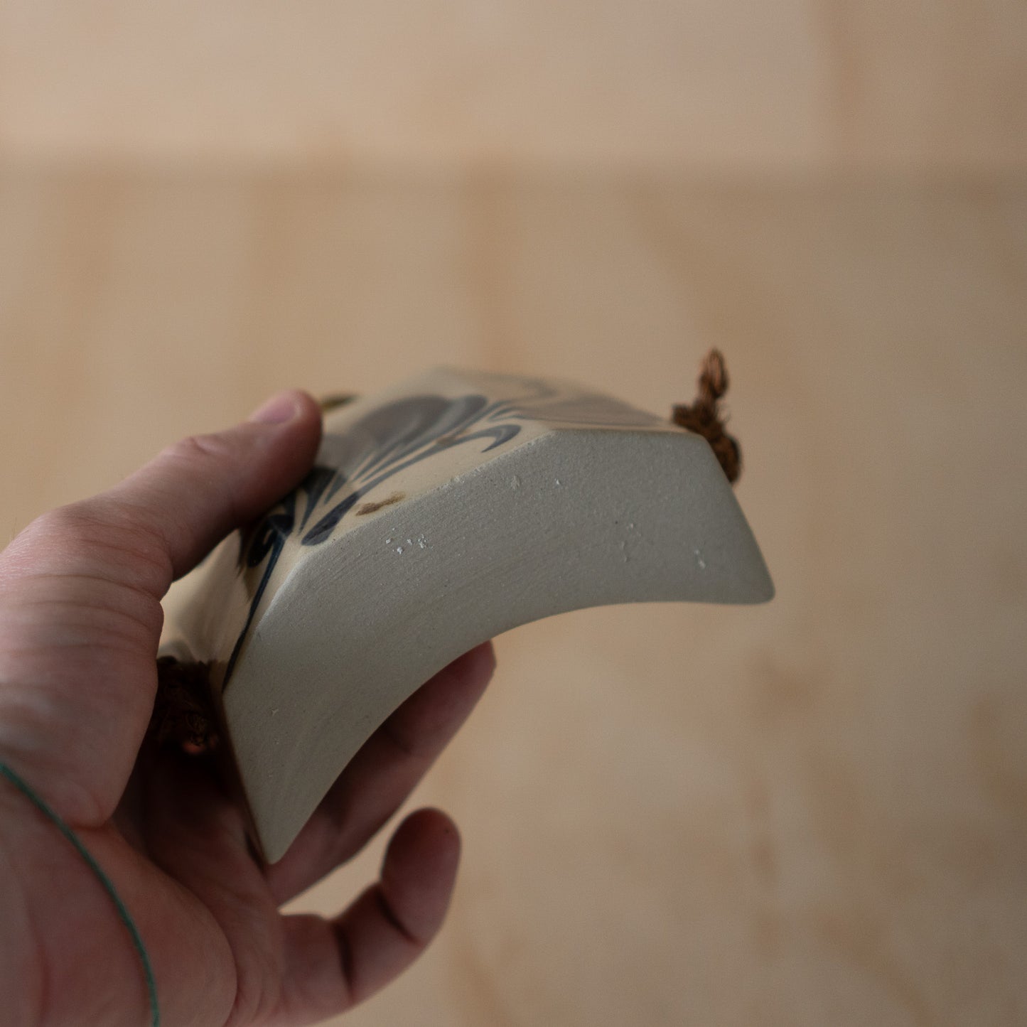 Vintage Japanese Showa Era Sueyoshi Okinawan Tokkuri Sake Bottle