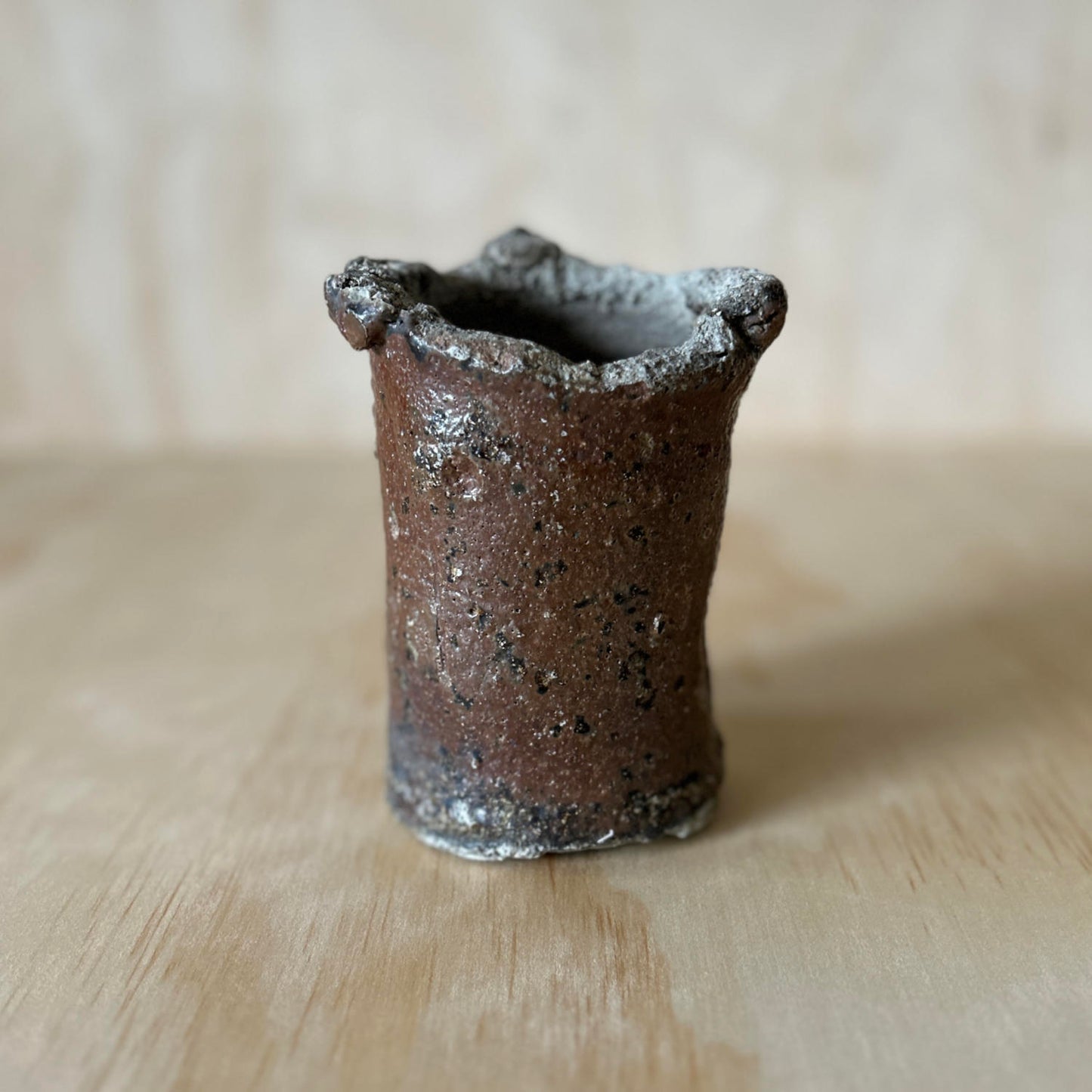 Shigeraki Kiln stand vase