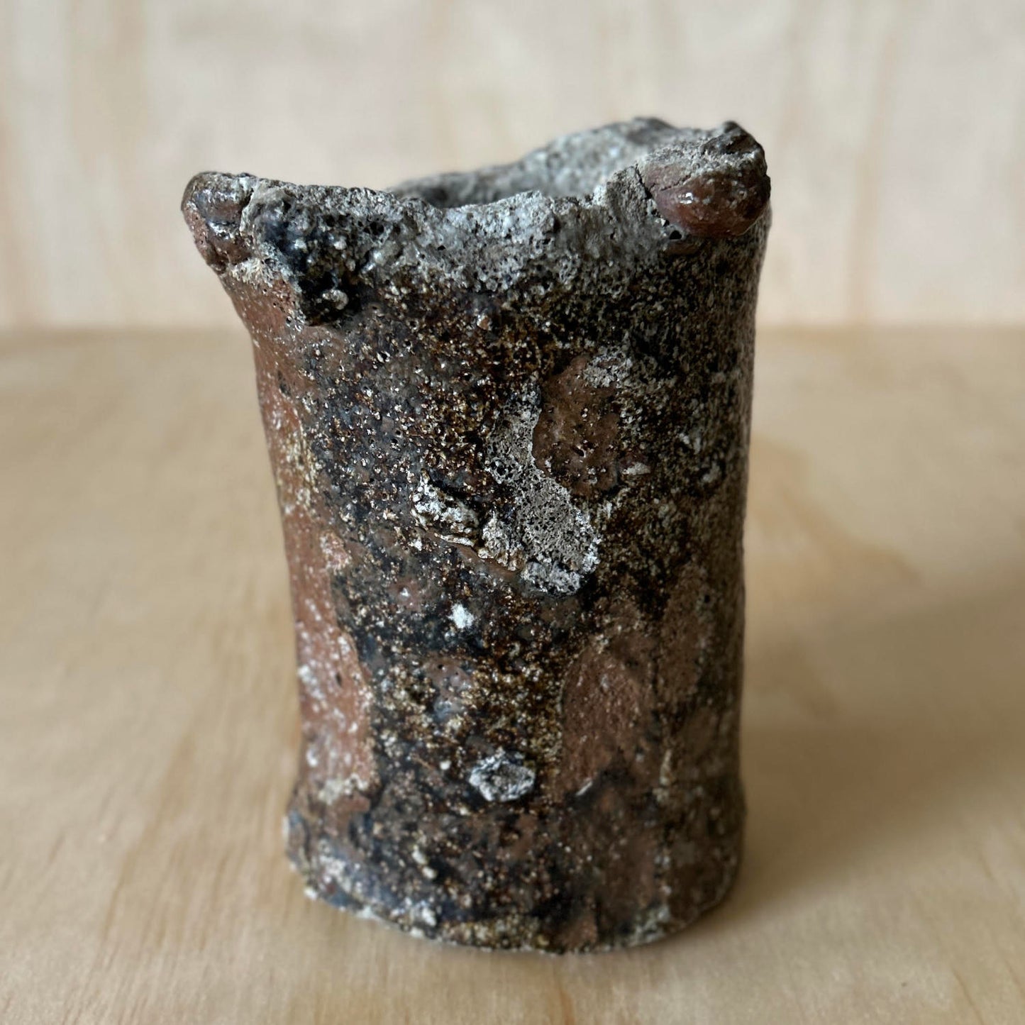 Shigeraki Kiln stand vase