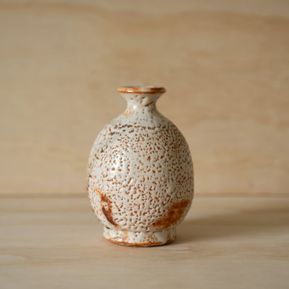 Vintage Japanese Shino Ceramic Vase