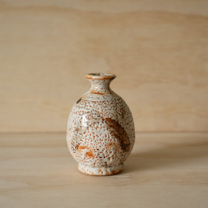 Vintage Japanese Shino Ceramic Vase