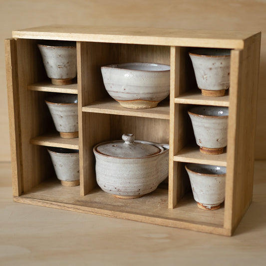 Vintage Japanese small boxed Tea Set - "Cup of Peace"