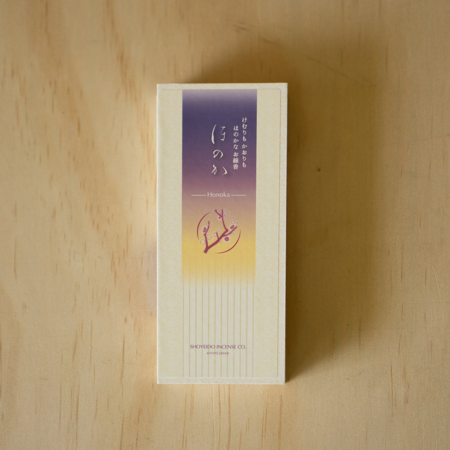 Japanese Shoyeido low smoke incense - Honoka