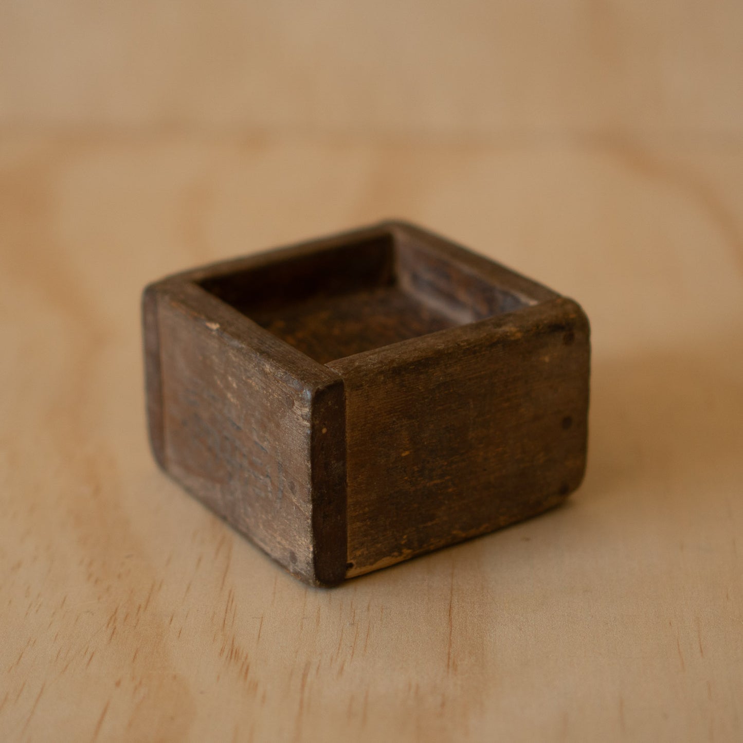 Antique Japanese Masu rice measure box