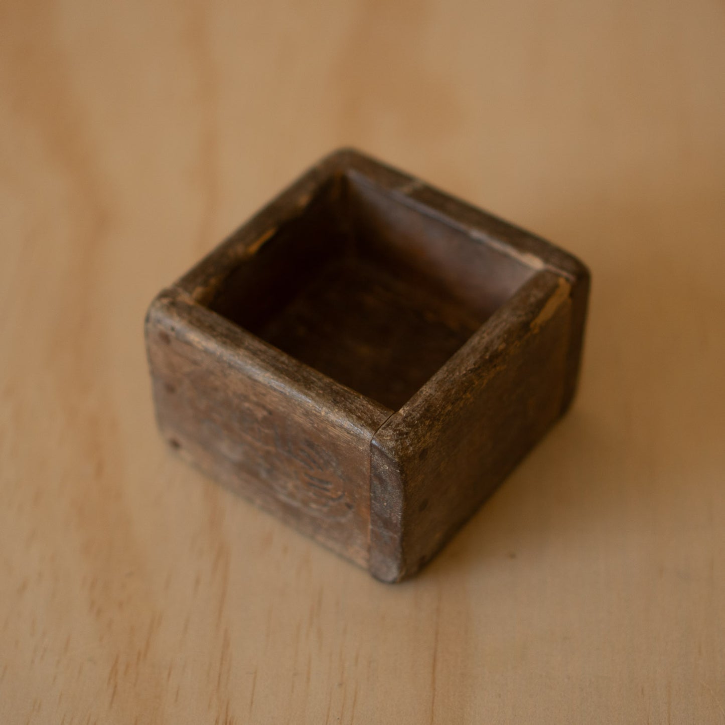 Antique Japanese Masu rice measure box