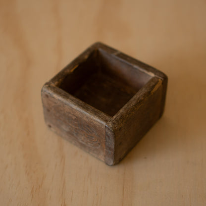Antique Japanese Masu rice measure box