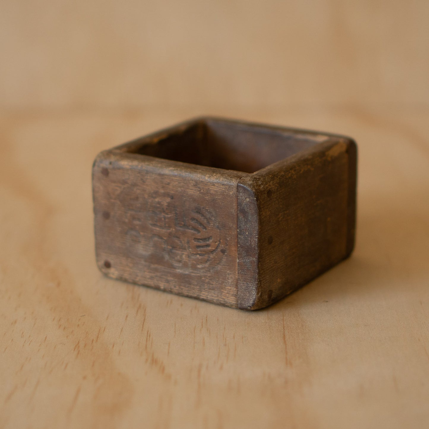 Antique Japanese Masu rice measure box