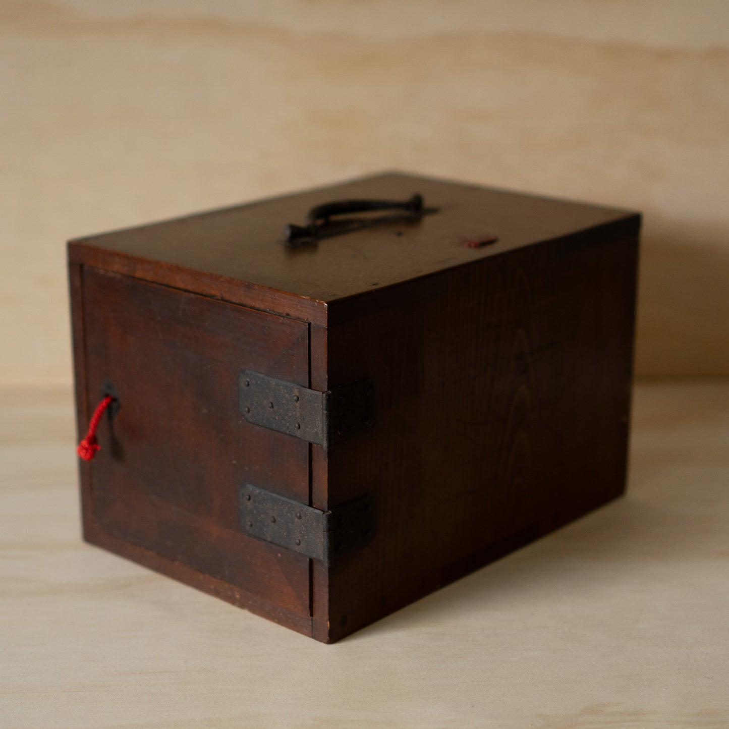 Antique Japanese Kodansu 2 Drawer Box "Umbrella Box No. 1"