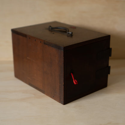 Antique Japanese Kodansu 2 Drawer Box "Umbrella Box No. 1"