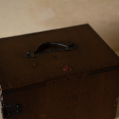 Antique Japanese Kodansu 2 Drawer Box "Umbrella Box No. 1"