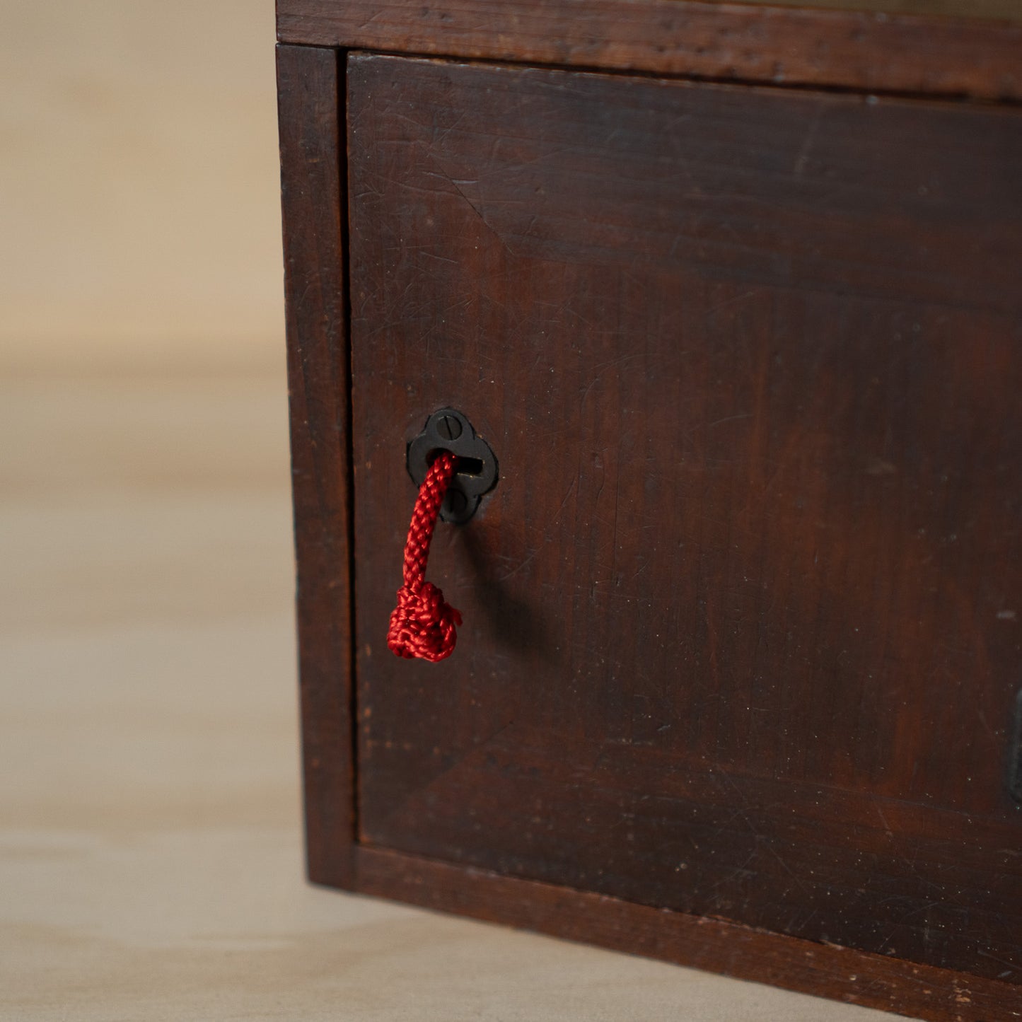 Antique Japanese Kodansu 2 Drawer Box "Umbrella Box No. 1"