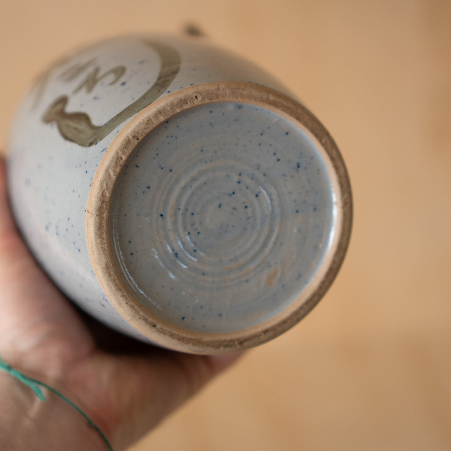 Vintage Showa Era Japanese Ceramic Tokkuri Sake Bottle - Demon Slayer!