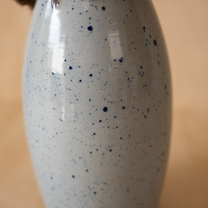 Vintage Showa Era Japanese Ceramic Tokkuri Sake Bottle - Demon Slayer!