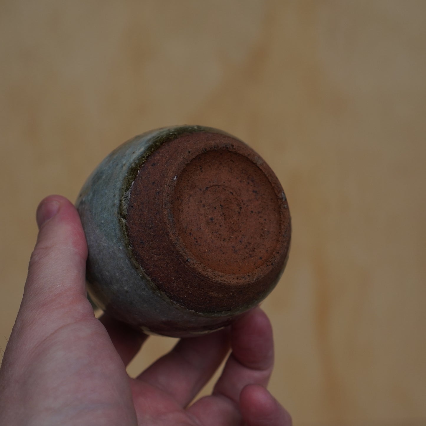 Vintage Japanese Ceramic Mingei Folk Art Tokkuri Sake bottle