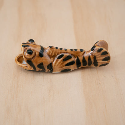 Vintage Japanese Box Set of Nabeshima -yaki Mudskipper Chopstick rests
