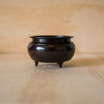 Vintage Japanese Brass Koro Shrine Incense burner