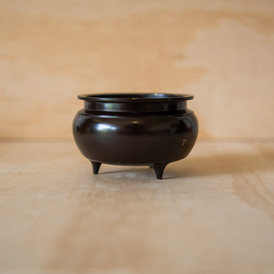 Vintage Japanese Brass Koro Shrine Incense burner