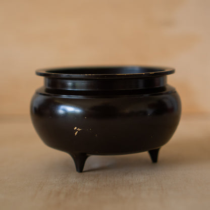 Vintage Japanese Brass Koro Shrine Incense burner