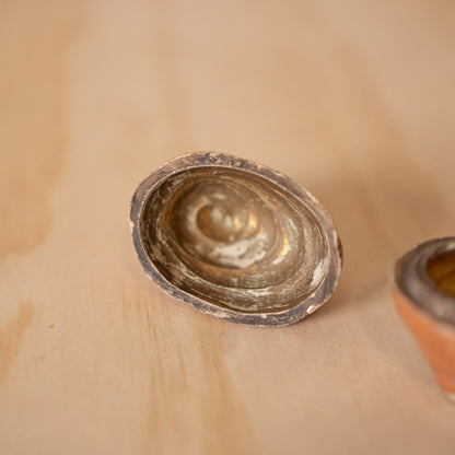 Vintage Japanese Cat shaped Kogo Incense Container