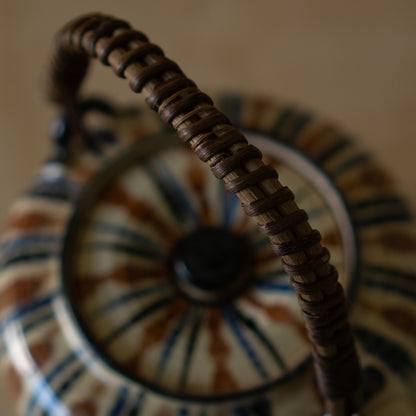 Stunning Vintage Japanese Hasami Ware Ceramic Teapot