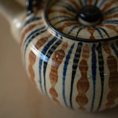 Stunning Vintage Japanese Hasami Ware Ceramic Teapot