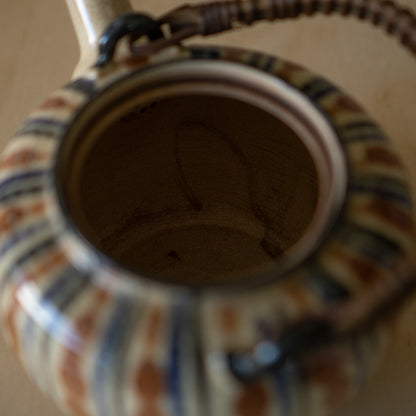 Stunning Vintage Japanese Hasami Ware Ceramic Teapot