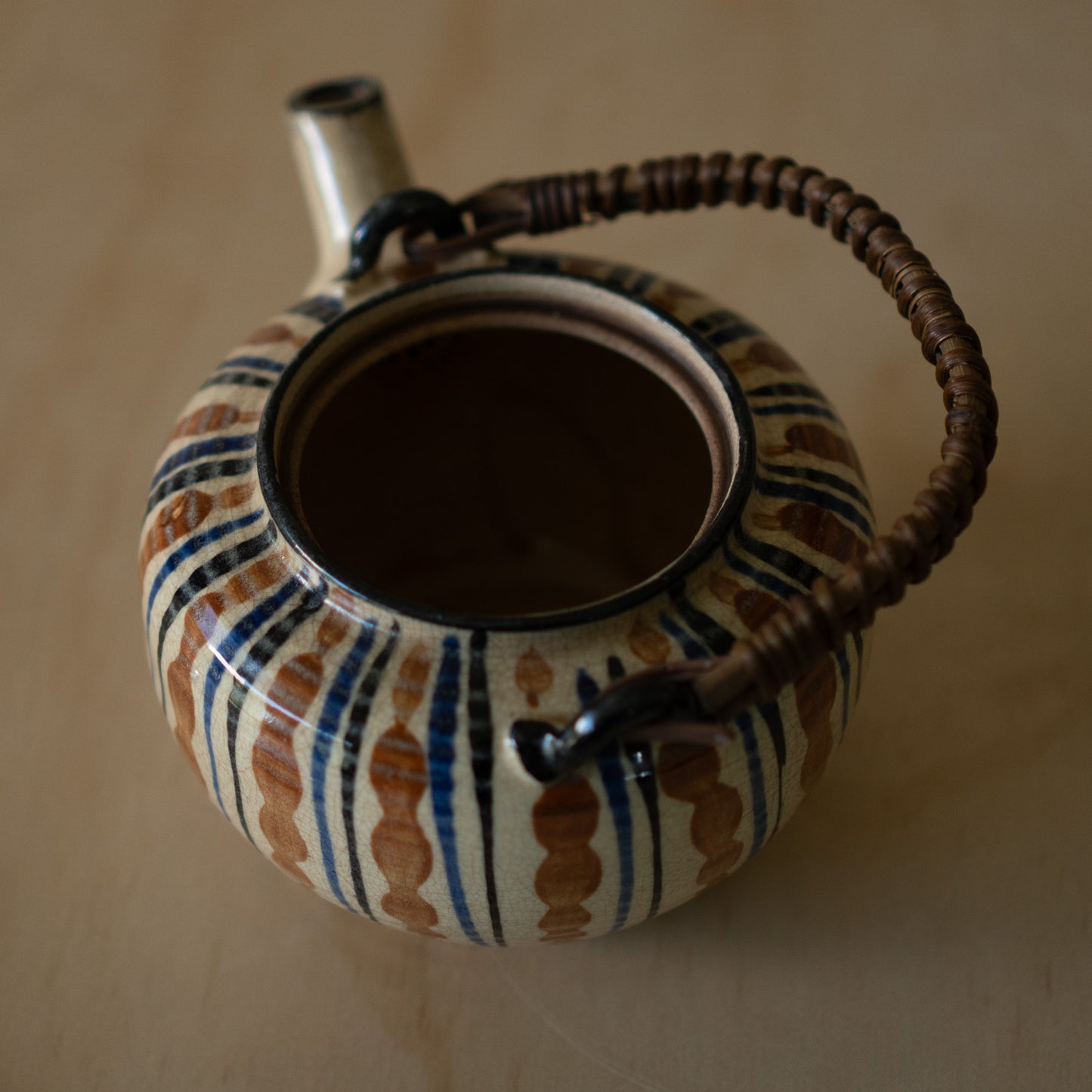 Stunning Vintage Japanese Hasami Ware Ceramic Teapot