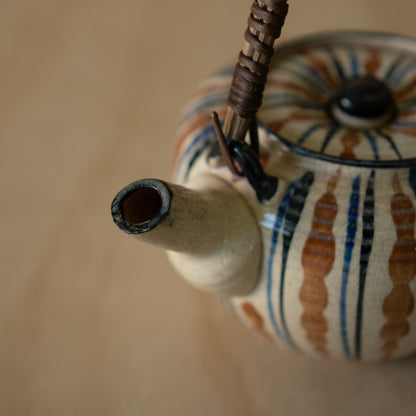 Stunning Vintage Japanese Hasami Ware Ceramic Teapot