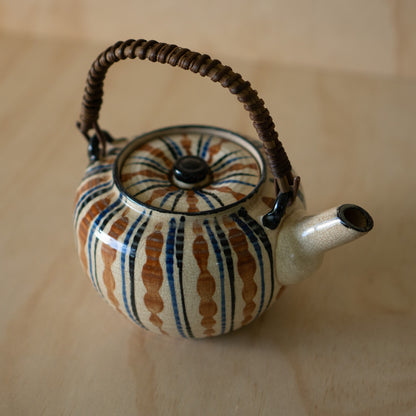 Stunning Vintage Japanese Hasami Ware Ceramic Teapot