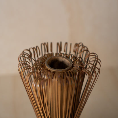 Vintage Japanese Giant Matcha Whisk Ikebana vase
