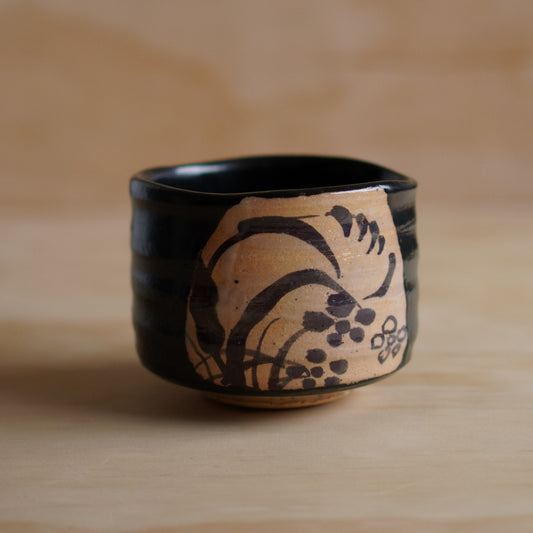 Vintage Japanese Ceramic Chawan Matcha bowl in Original Box No.04