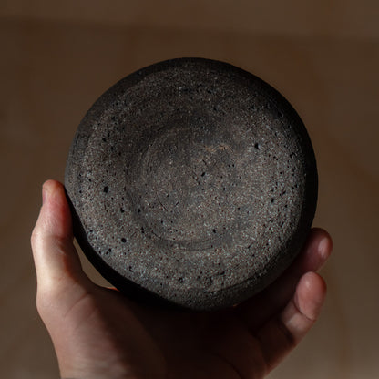 Japanese Ceramic Conical Vase by Nobuo Ishii