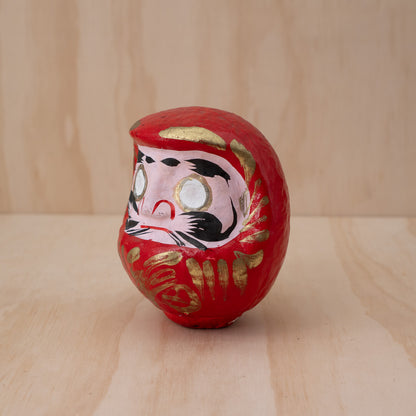 Vintage Japanese Paper Daruma Figure from Shōrinzan Daruma-ji Temple