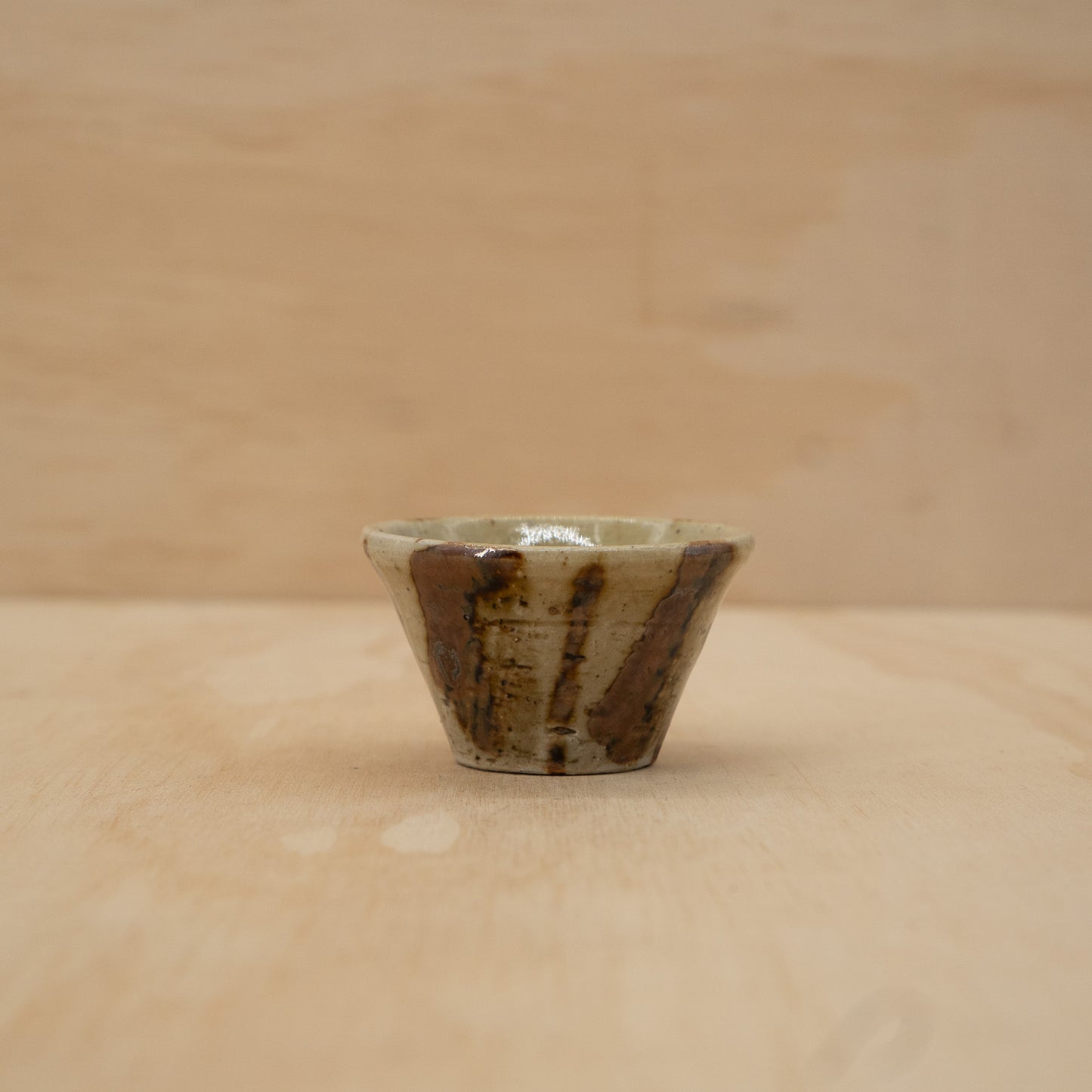 Vintage Japanese 1970s sake cups - Kato Shunto