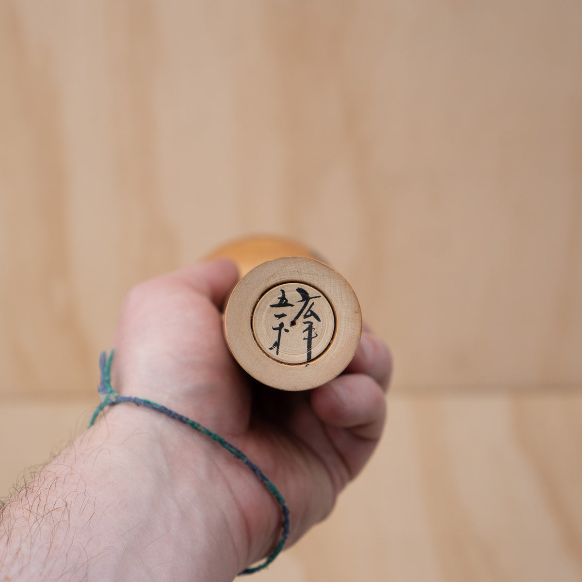 Vintage Japanese Showa period Kokeshi Doll with inscription