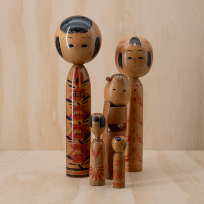 Vintage Japanese Mini Kokeshi from 1996
