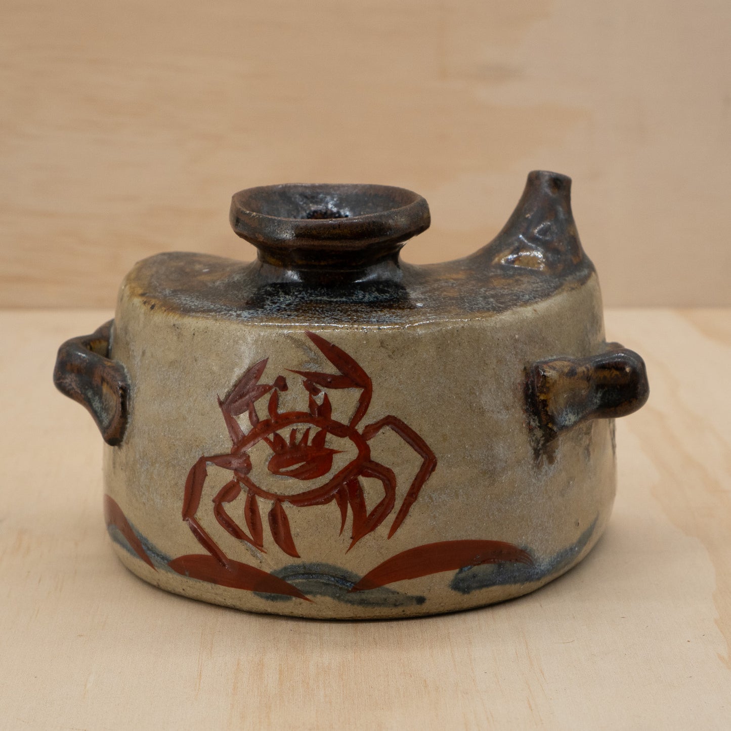 Vintage Japanese Large Okinawan sake bottle - Dachibin